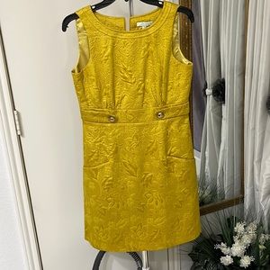 Boutique yellow cocktail dress!